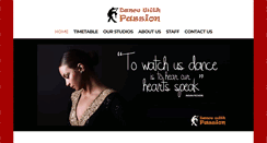 Desktop Screenshot of dancewithpassion.co.uk